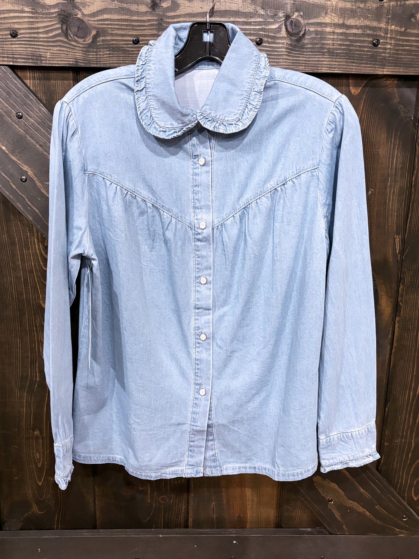 Denim Day Blouse
