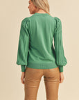 Rosemary Puff Sleeve Sweater